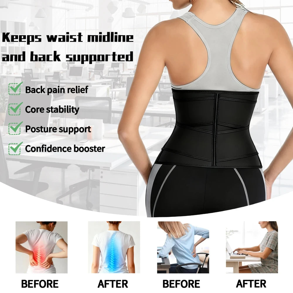 Double Belt Waist Trainer